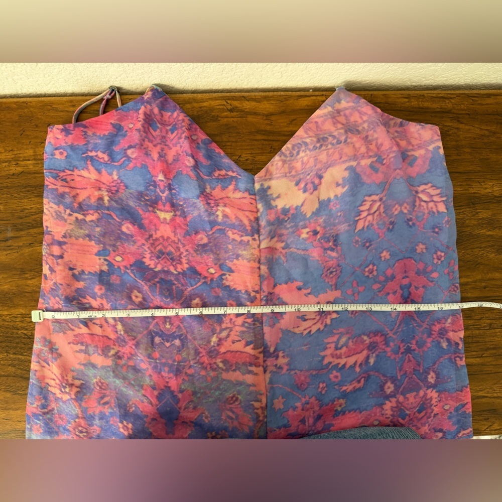 Show Me Your Mumu Davenport Romper Malibu Love In Romantic Pink Floral Small - Picture 5 of 8